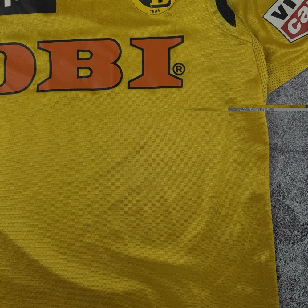 Puma BSC Young Boys 2000s Home Jersey / OBI Sponsor Patch