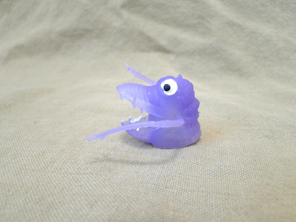 Purple Finger Puppet Monster