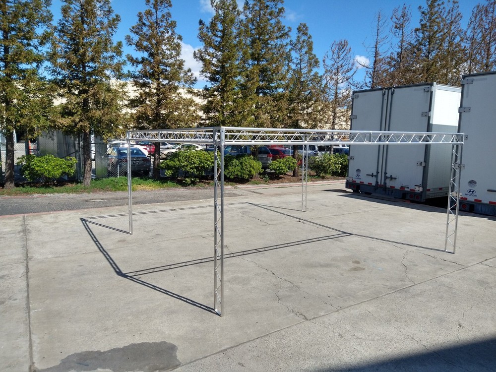 4 ft Aluminum 6" Ladder Truss segment. Custom size available.