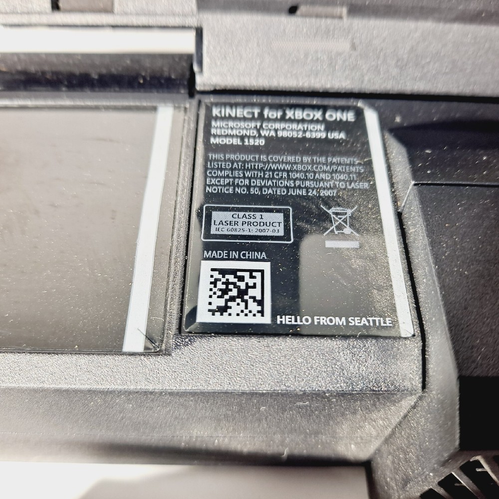 OEM Microsoft Xbox One Kinect Camera Motion Sensor Bar Black - Model 1520