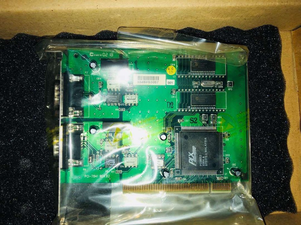 ADLINK PCI-7841 REV.B2 SERIAL COMMUNICATION CARD