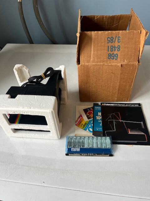 Polaroid Spirit Series 600 Land Camera With Strap