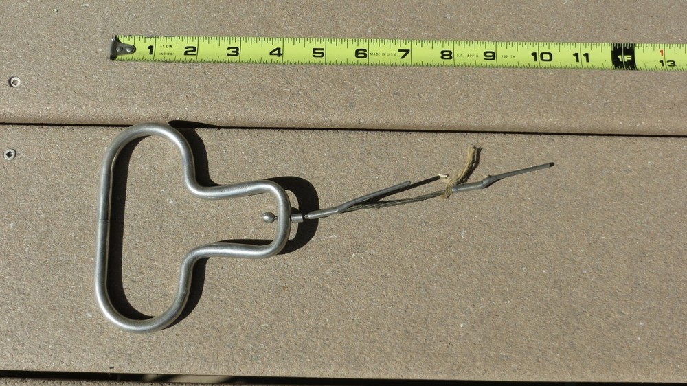 Vietnam US Army Military Parachute Chute Rip Cord D Pull Part 2 Pin Handle