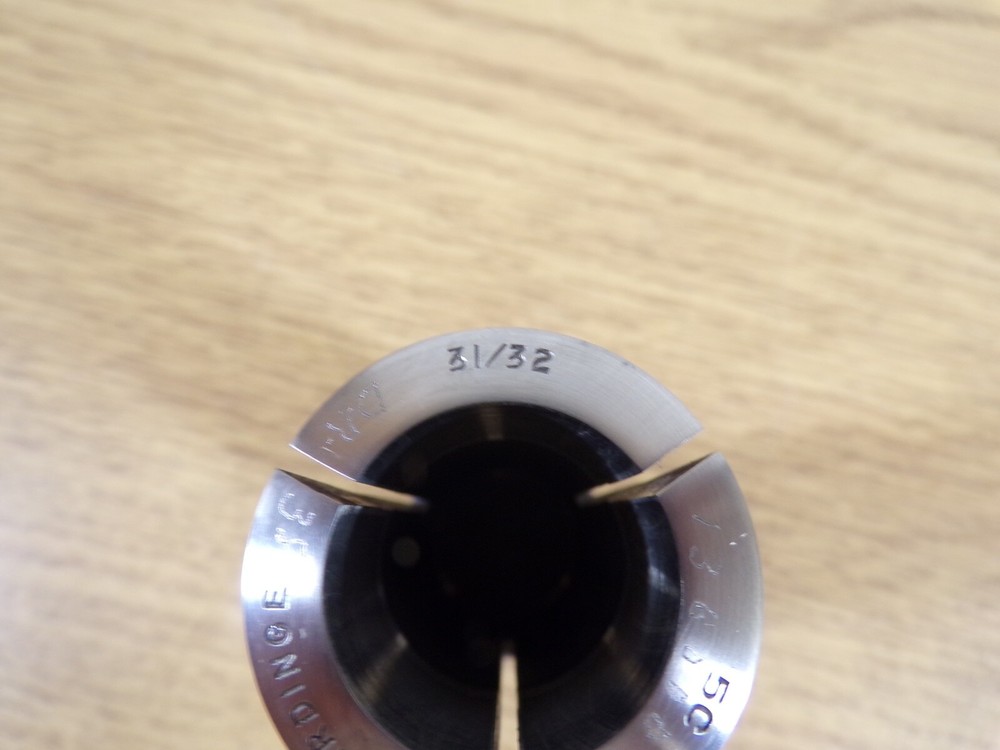 Hardinge 5C Round Smooth Collet, 31/32", Internal Thread