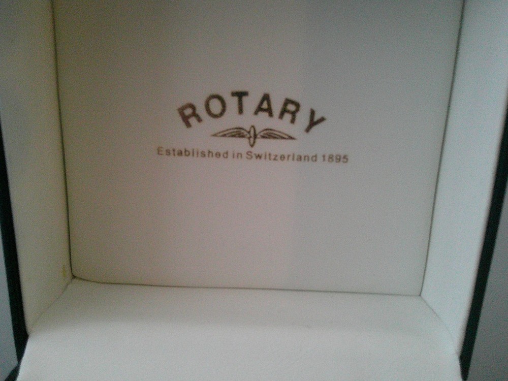 EMPTY ROTARY WATCH BOX