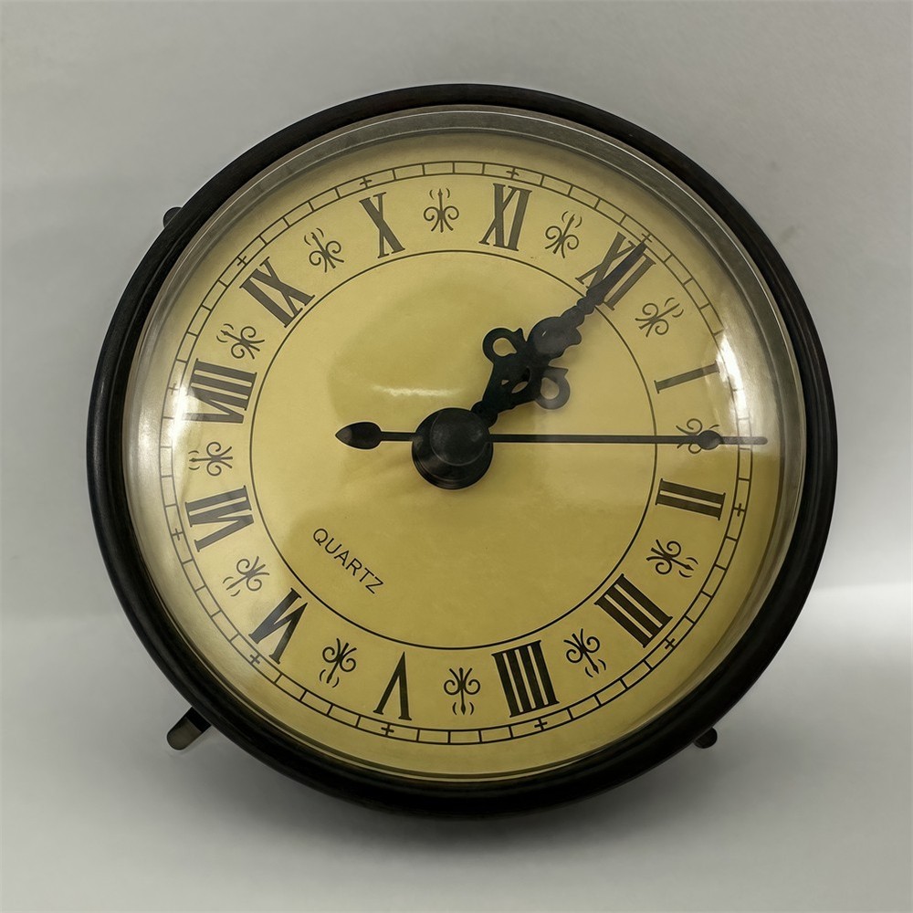 Replacement Quartz Clock Insert 80MM with Silent Movement and Roman Numerals
