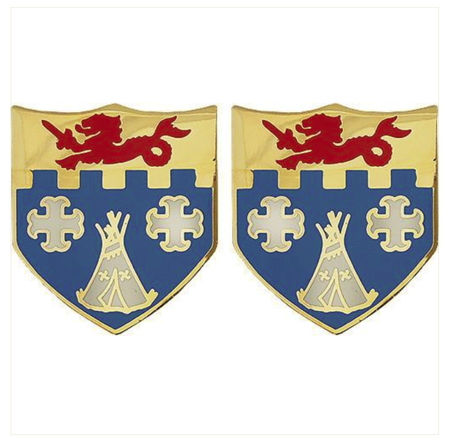 Vanguard ARMY CREST: 12TH INFANTRY REGIMENT