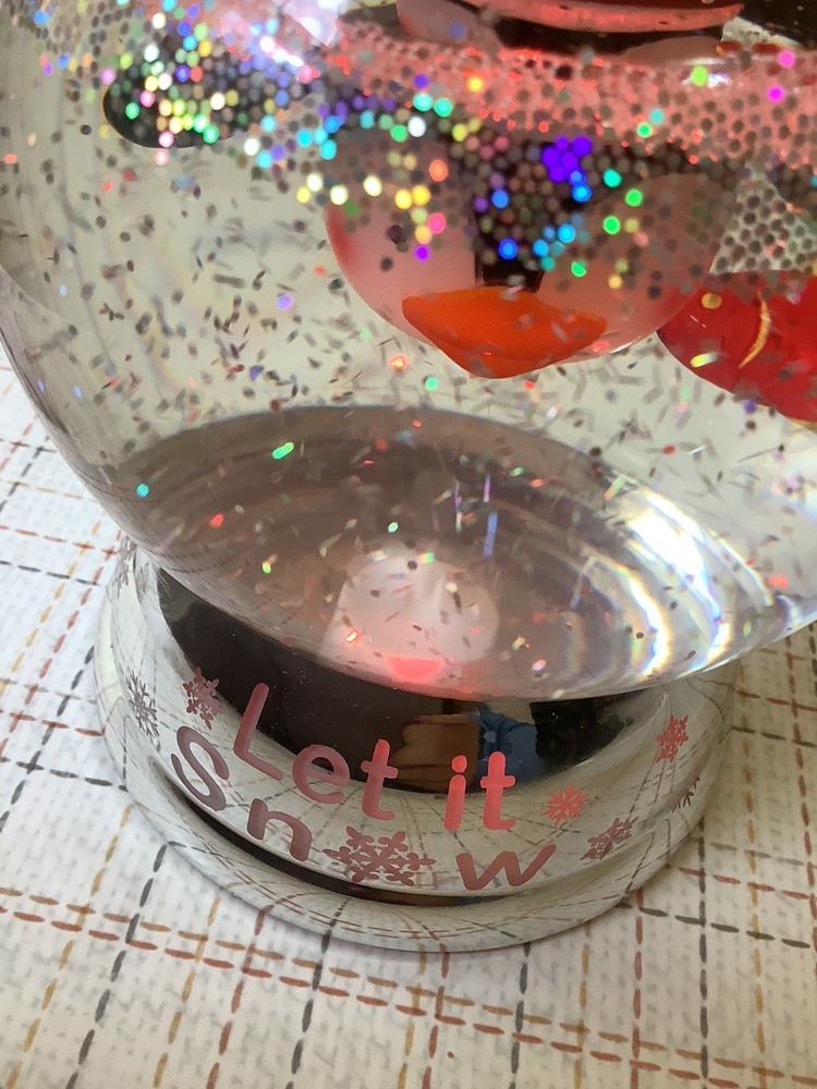 Upside Down Penguin With Fish Snow Globe Lights Up Taiwan
