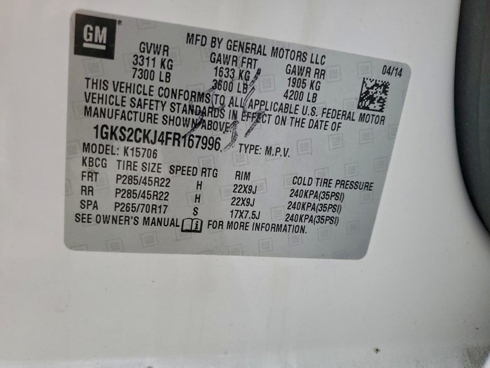 Fuse Box Engine Fits 15-20 ESCALADE 4938890