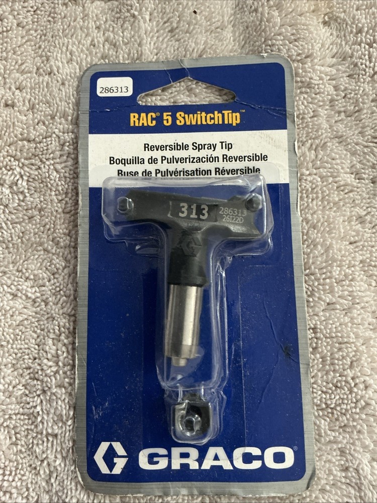 Graco RAC 5 Switch Tip High Performance Reversible Spray Tip 313