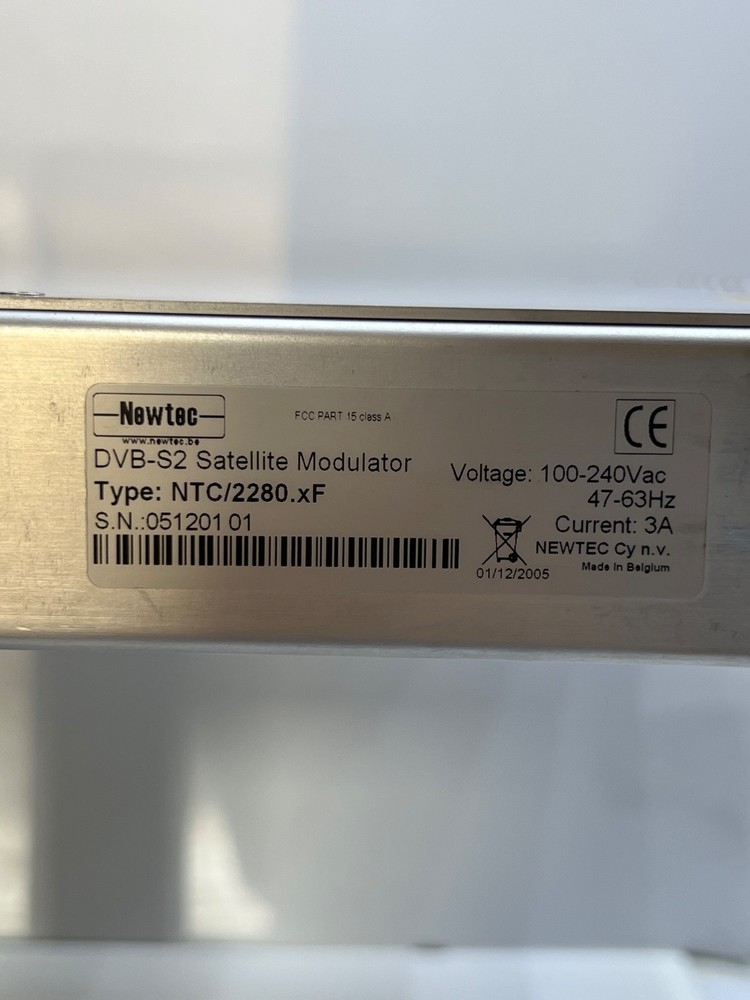 Azimuth System DVB-S2 Satellite Modulator Series NTC/2280.xF