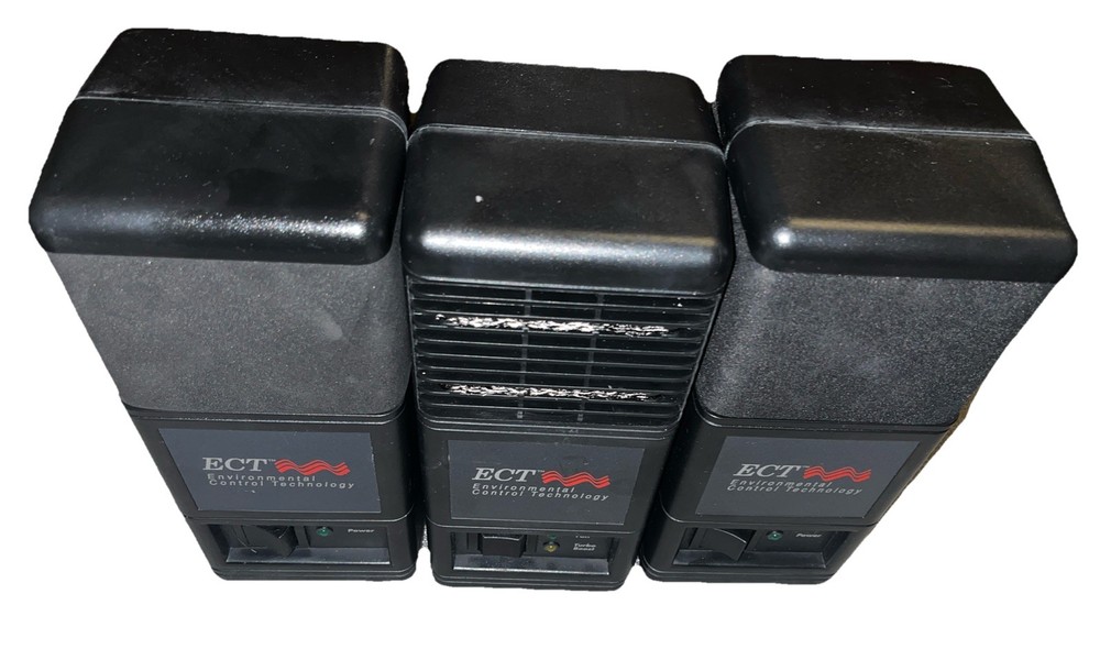 ECT Environmental Control Technology IC2001 Portable Ion Generator Purifier Set