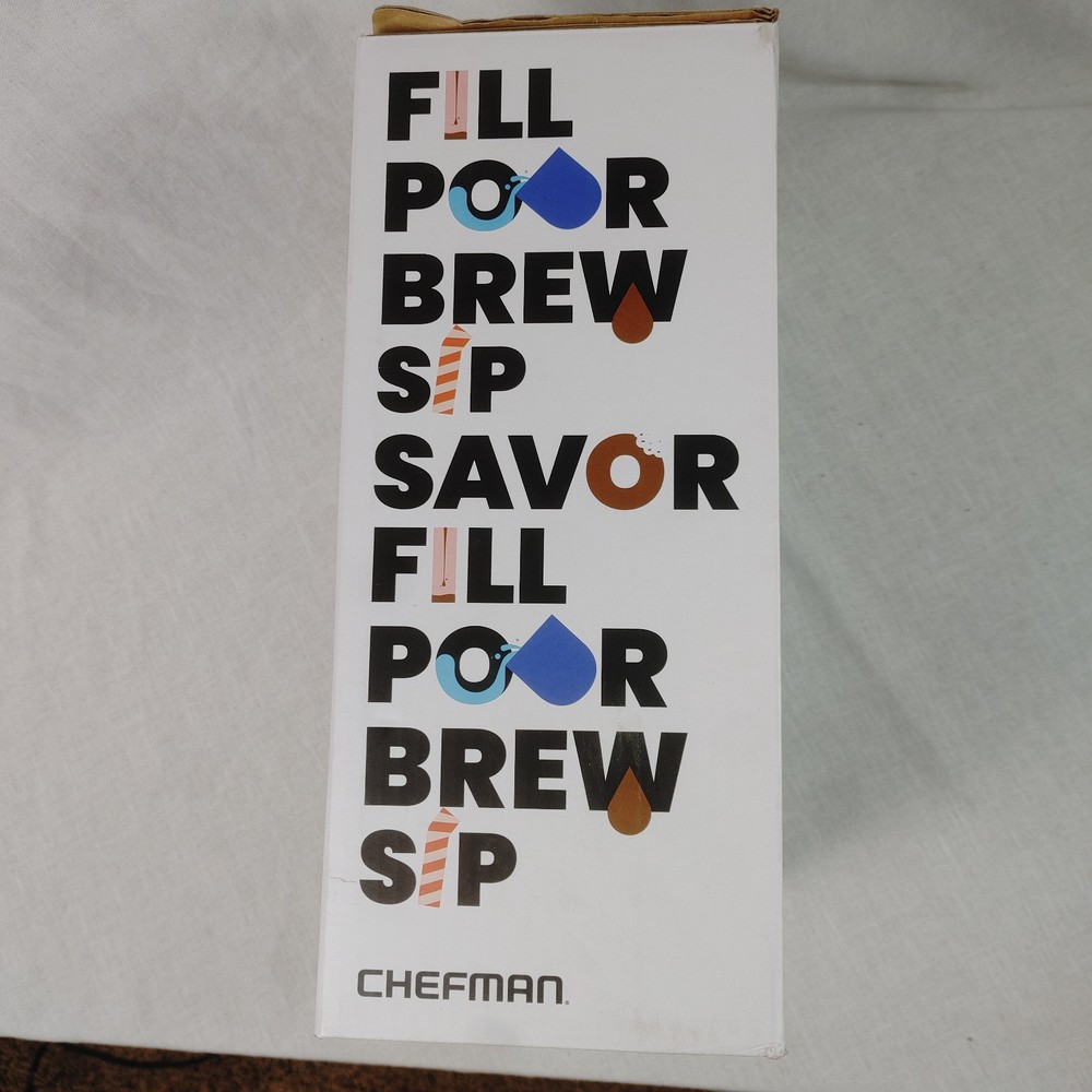 Chefman InstaCoffee Lift Select Max+ Single Serve Pod & Ground Coffee Maker