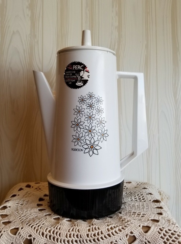 Vintage 1970s Robeson Coffee 10 Cup  Percolator