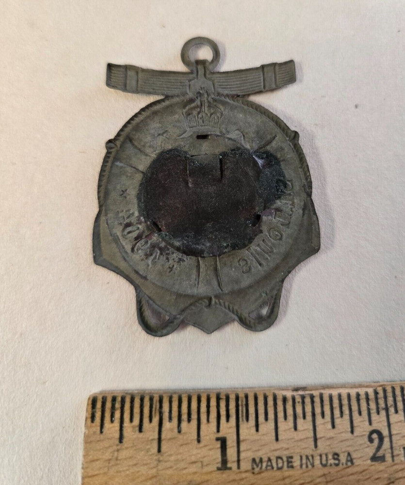 Worlds Fair German Navy Cap Badge 1904