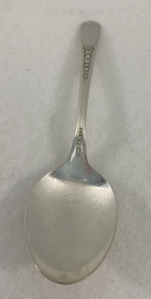 Wm Rogers Mfg Original Rogers Lady Ann Silver Plated Teaspoon