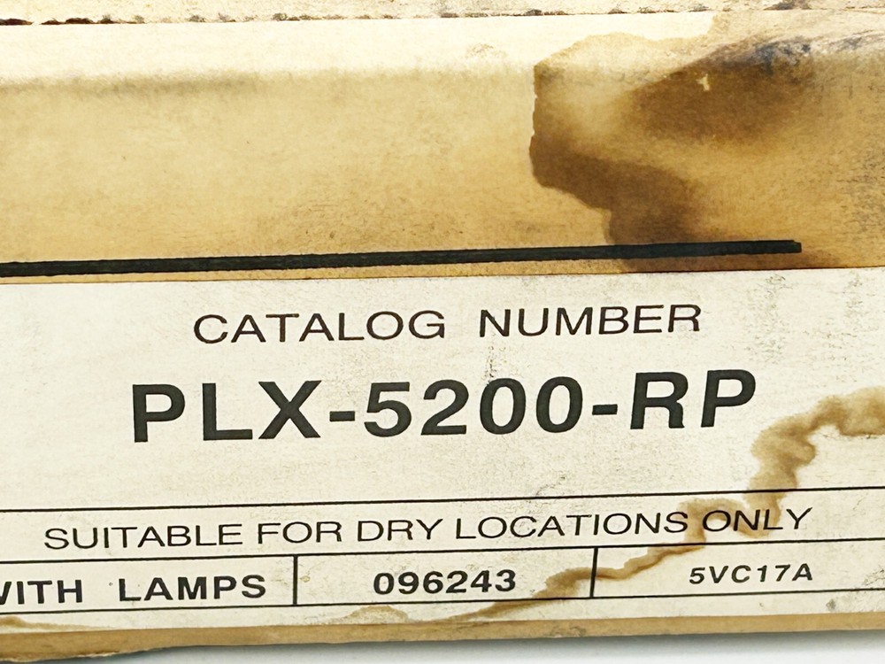 New Cooper Lighting PLX-5200-RP Emergency Exit Fixture 277V