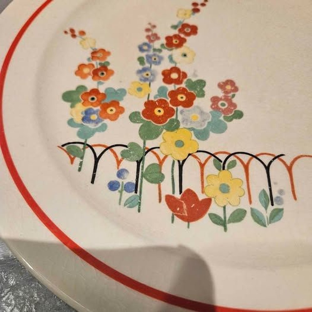 Sweet Flowers Stoneware Dinner Plate 9.5"