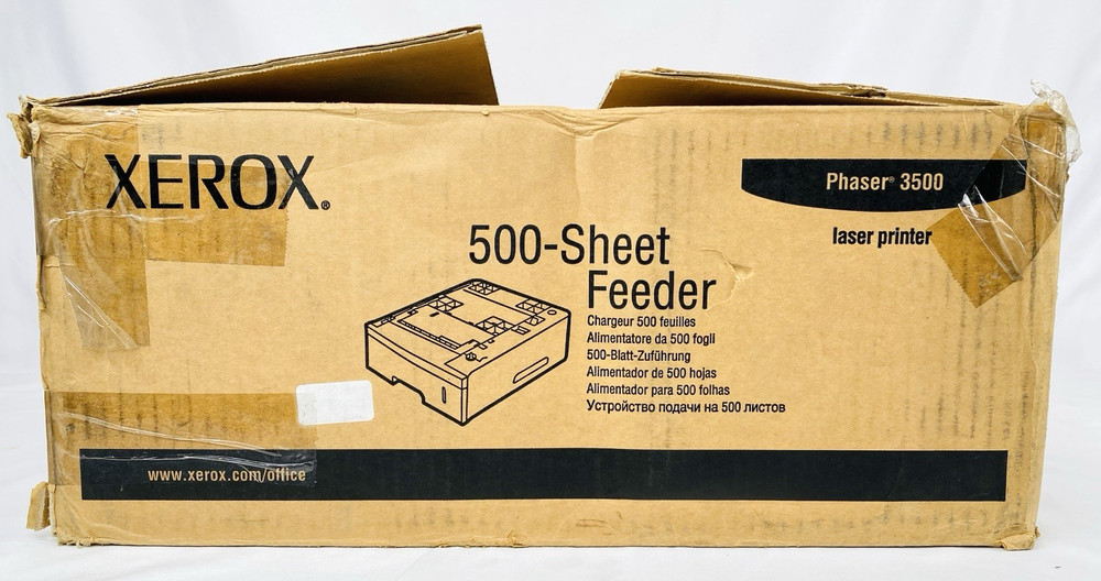 Xerox 500-Sheet Feeder for Phaser 3500 Laser Printer - New*