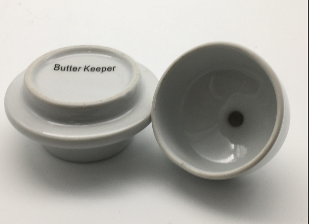 CUTE CERAMIC SINGLE SERVE BUTTER KEEPER