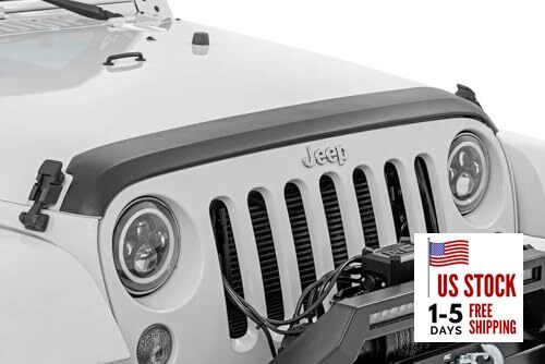 Front Hood Protector for Jeep Wrangler JK (2007-2018) - High-Density