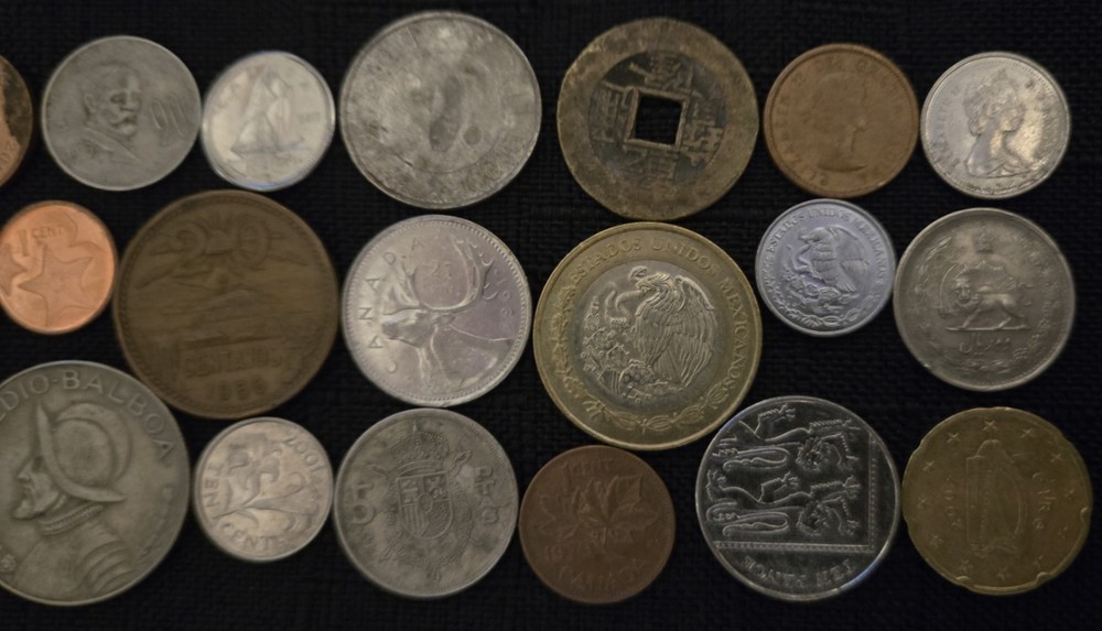 Lot Of 30 Foreign Coins