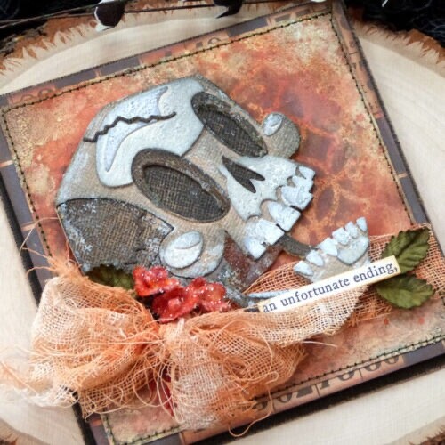 Tim Holtz Halloween "SKELLY", COLORIZE Thinlits 10 dies by Sizzix