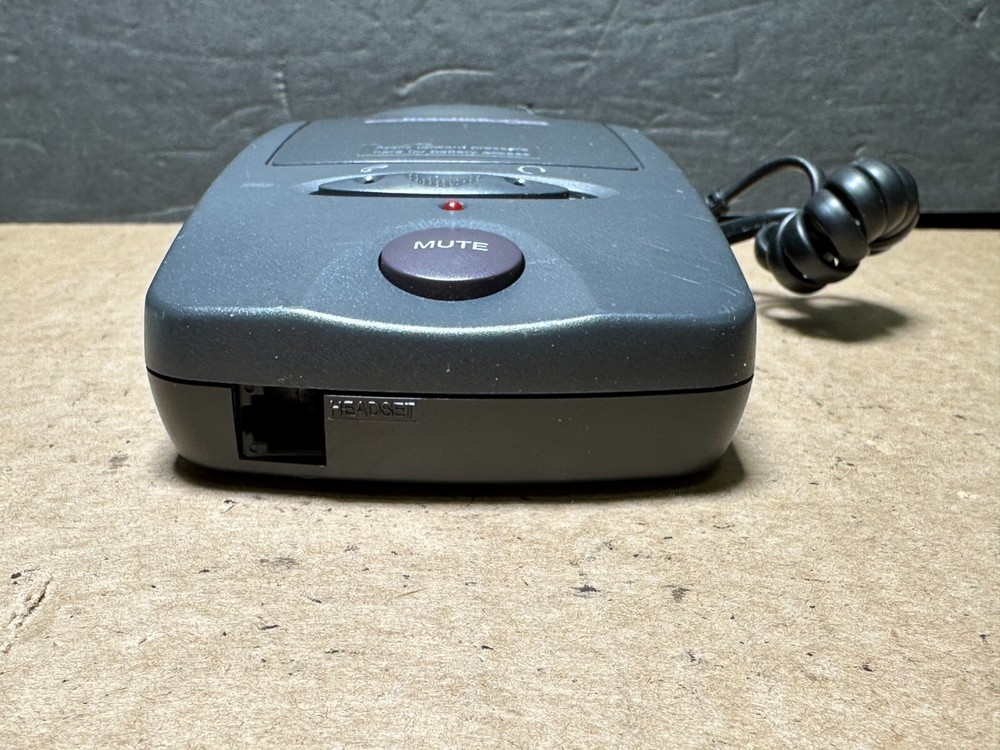 Plantronics Practica A100-2 Headset with Amplifier Preowned Ships Fast!!!