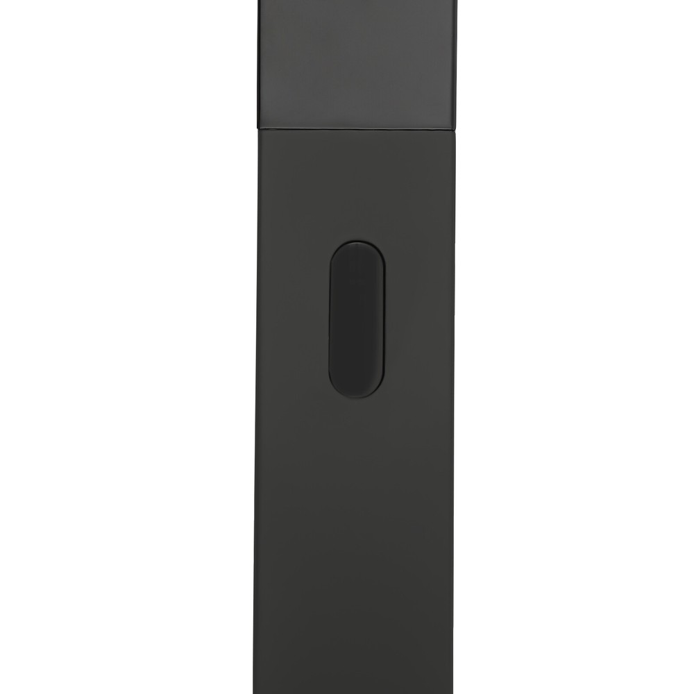 Modern Kitchen Automatic Sensor Faucet Black With Temperature-regulating Valve.