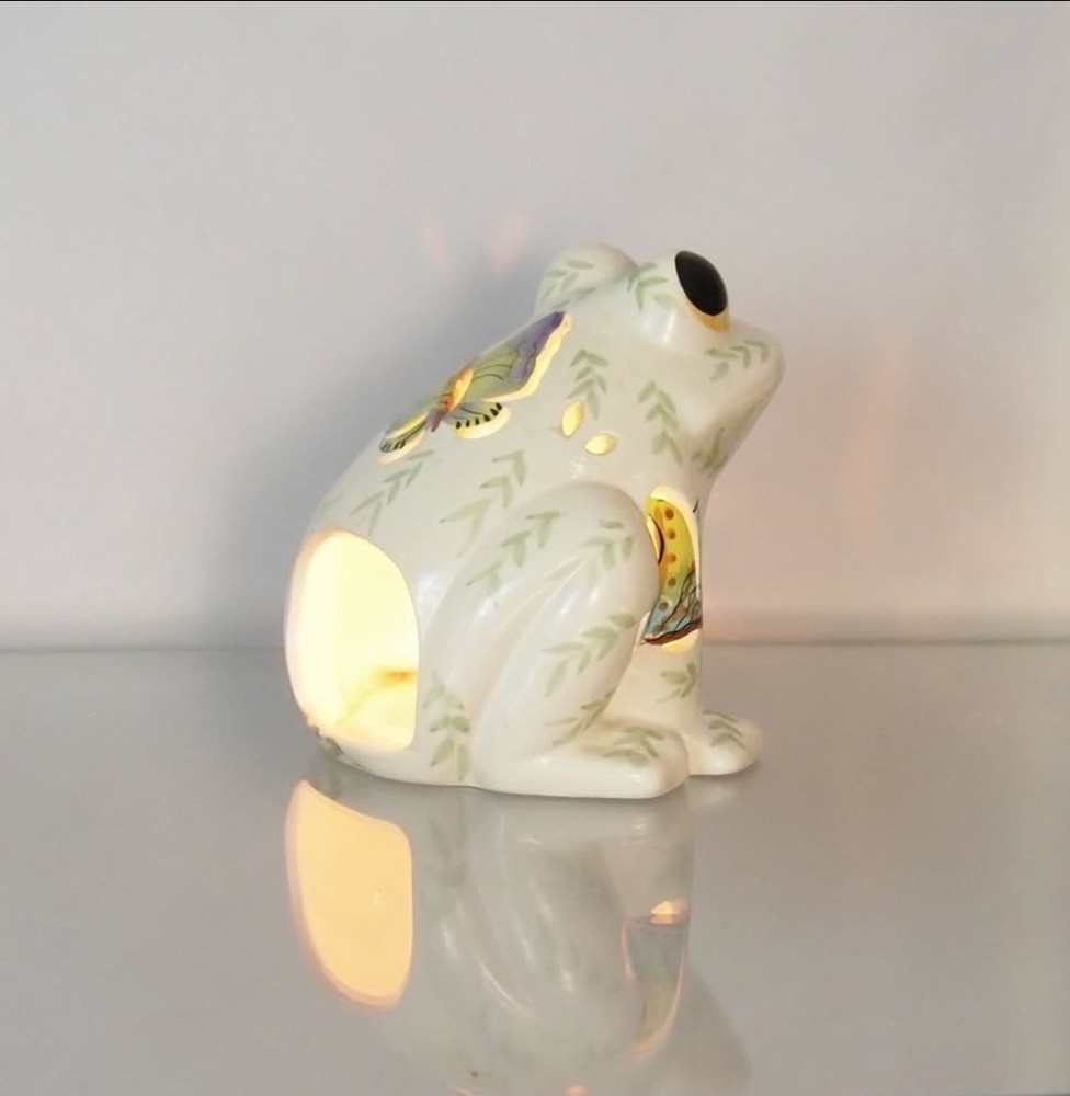 Ceramic Frog Latern