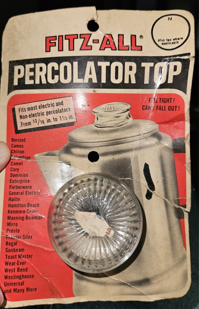 FITZ-ALL PERCOLATOR TOP
