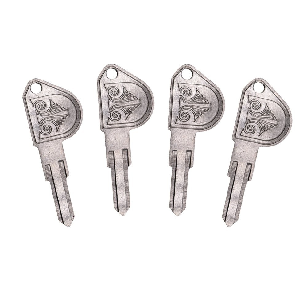 Architectural Mailboxes 5143 Key Blank for High Security Pack of 1, Silver