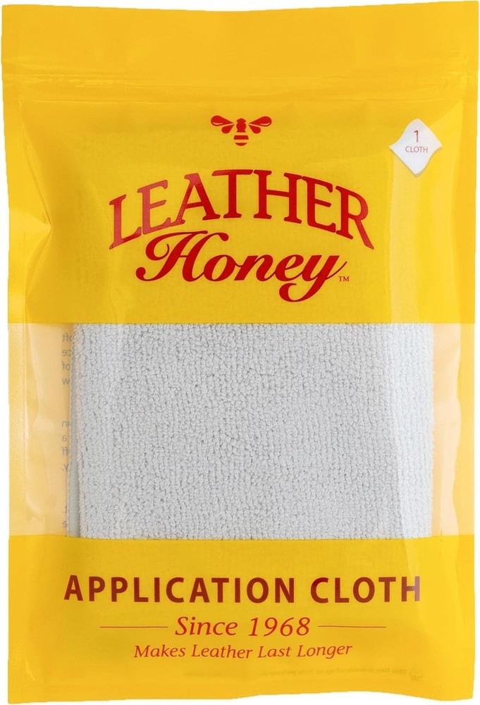 Gentle Scratch-Free Microfiber Application Cloth for Leather Conditioner - Small