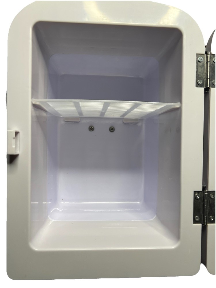 DMS PERSONAL FRIDGE WHITE CAR CAMPING MINI REFRIGERATOR ( NO CORD!!)