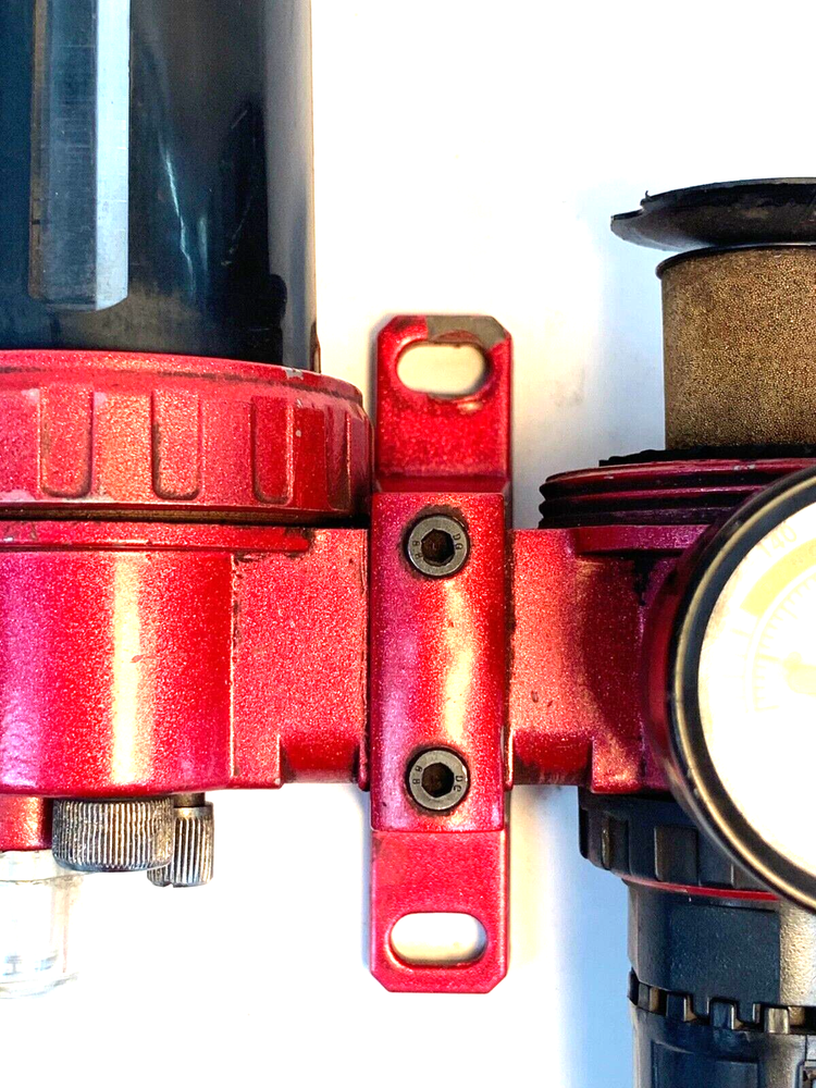 CENTRAL PNEUMATIC AIR FILTER REGULATOR LUBRICATOR UNIT 125 PSI MAX