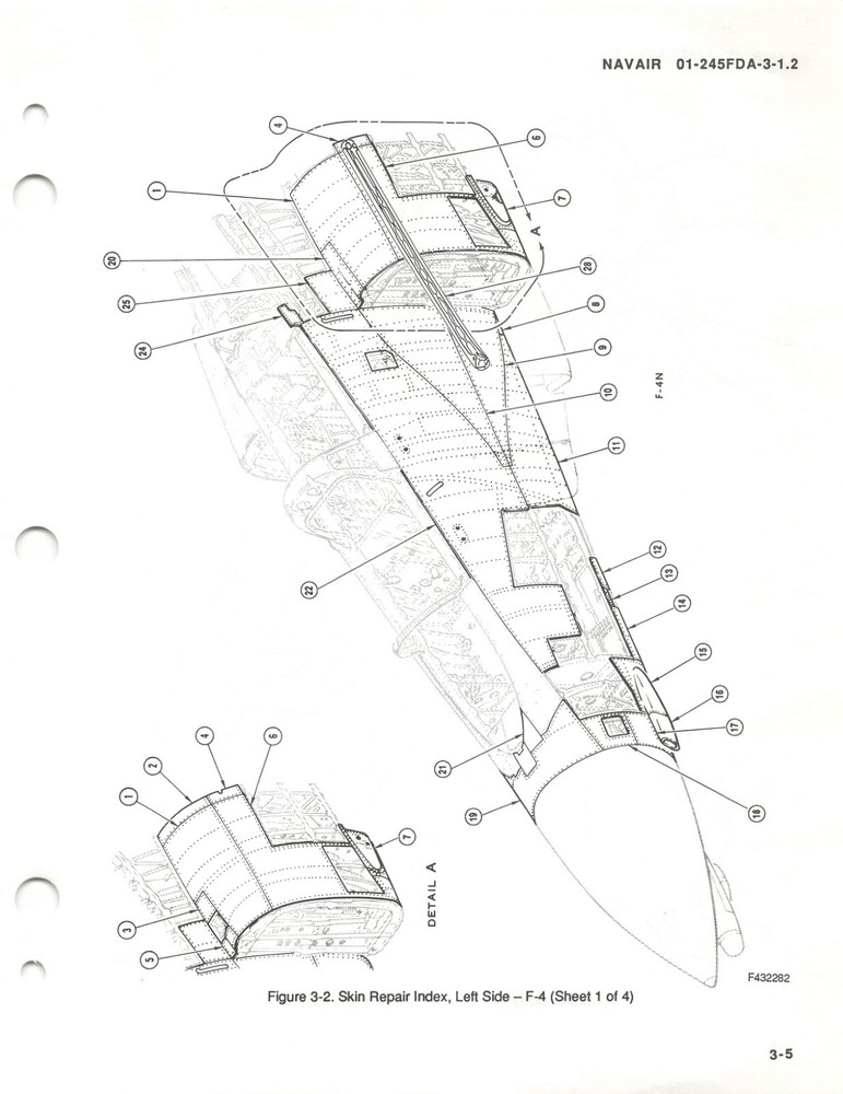 F-4 Phantom II (Navy) 1990 Structural Repair-Fixed Structure Flight Manual - CD