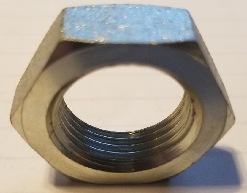 306-12, Hydraulic, Fitting, Bulkhead Locknut