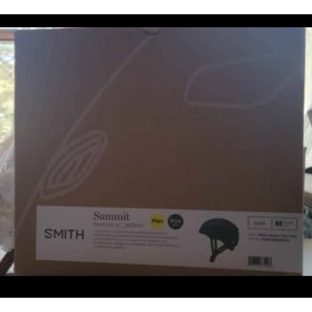 NIB Smith Summit MIPS Ski Snowboard Mountaineering Helmet Medium Matte Black