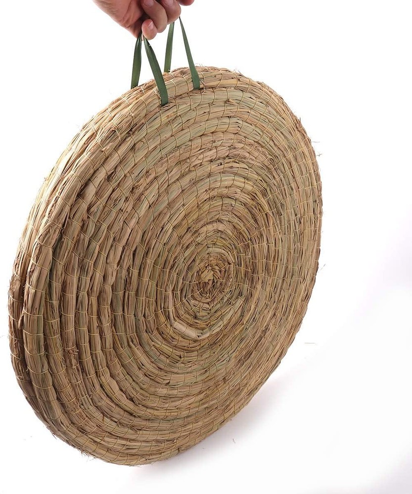 Archery Targets Traditional Solid Straw Round Archery Target Shooting Bow Col...