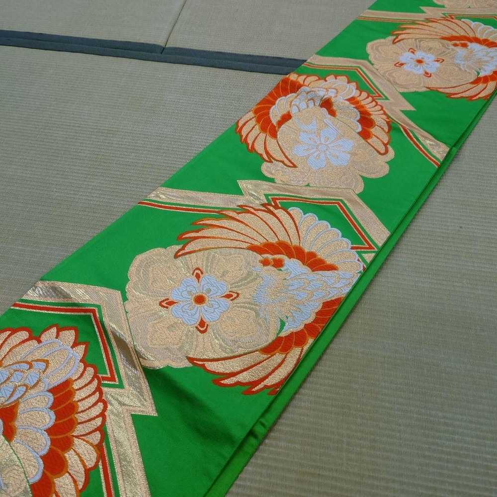 Bespoke authentic antique bag obi pure silk six pattern creations