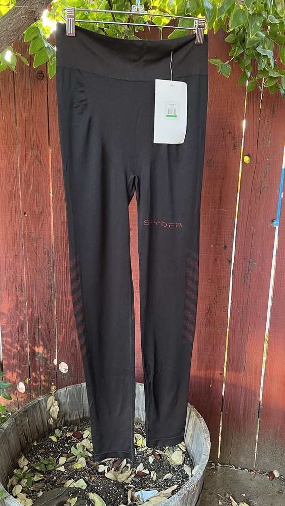Spyder Carbon Base Layer Top Boxed Pants Mens Large / Extra Large Ski Snowboard