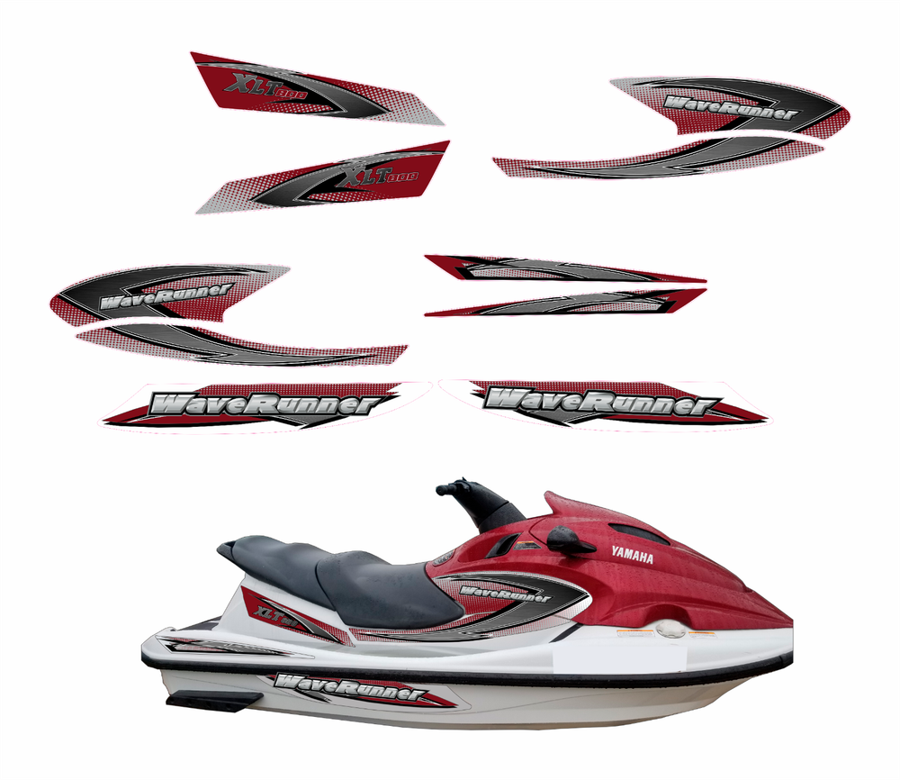 YAMAHA WAVERUNNER XLT 800 2002 Graphics / Decal / Sticker Kit
