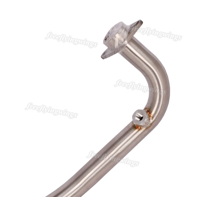 For CF-Moto ST125 Whole Exhaust System Header Front Link Pipe Stainless Steel