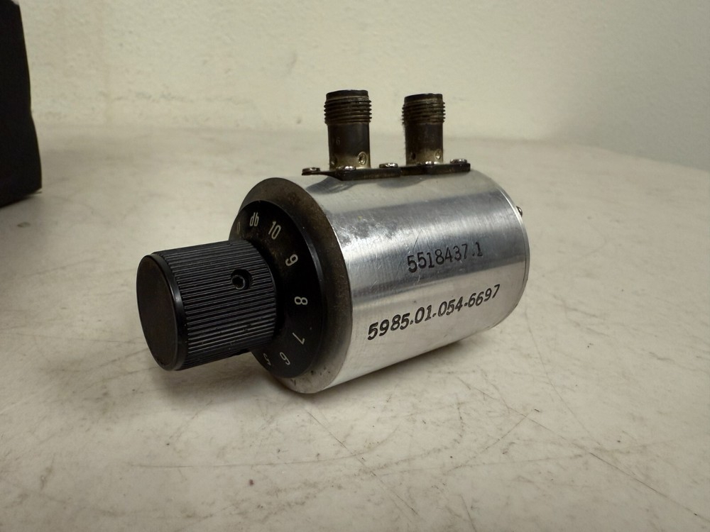 Texscan RA-532 Variable Attenuator DC–1GHz 0–1dB – Good Condition