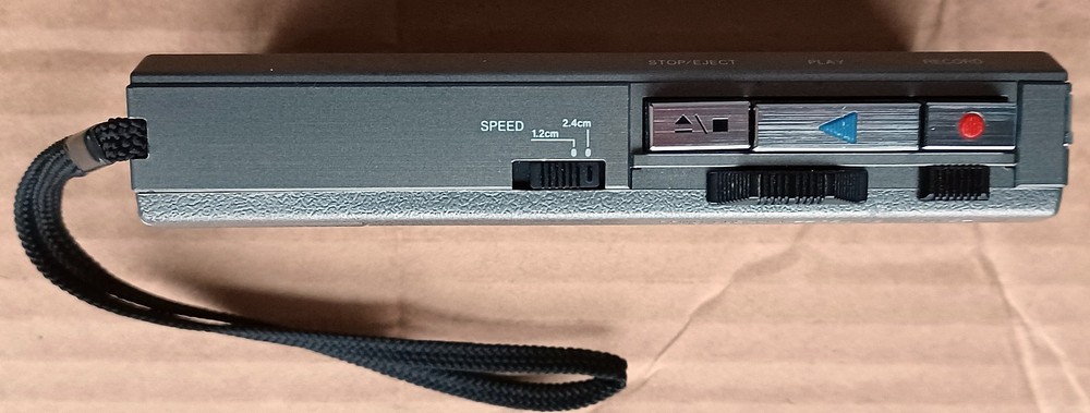 Sanyo M5490 Voice Activated Microcassette Recorder Not Tested