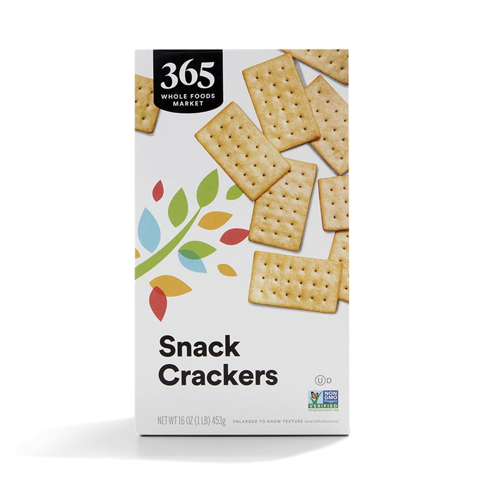 , Natural Buttery Flavor Snack Crackers, 16 Ounce