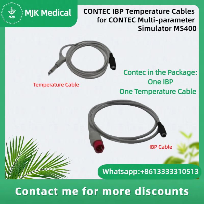 IBP & Temp Cable for CONTEC MS400 Multi-Parameter Simulator