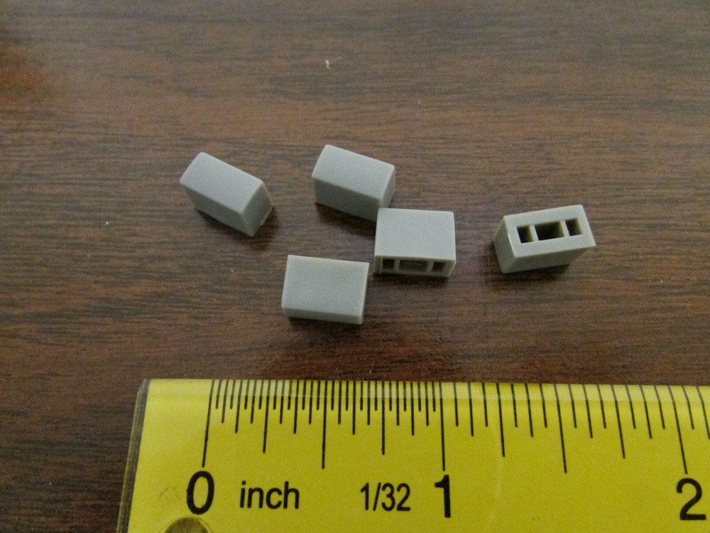 5 - Mackie 1402-VLZ Mixer Knobs  - Rectangular Grey Pushbutton