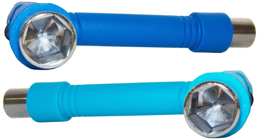 Set of 2 T-Tools - Multi-function Tool for Skateboard, Peny Board, and Longboard