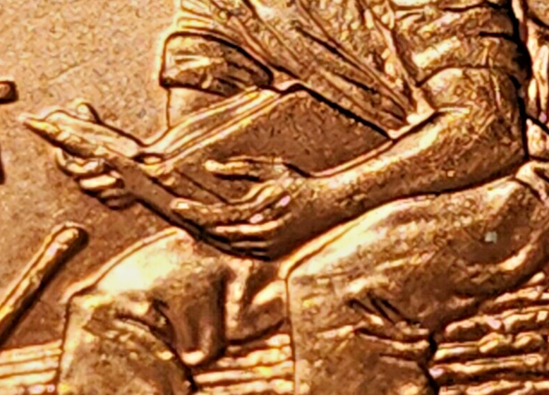 2009 D LINCOLN CENT - FORMATIVE YEARS - EXTRA FINGER